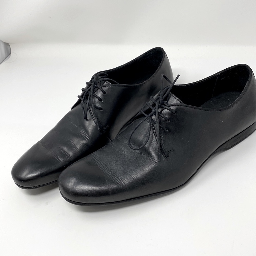 Zara Black Leather Dress Shoes - Size 43 / Size 10 US